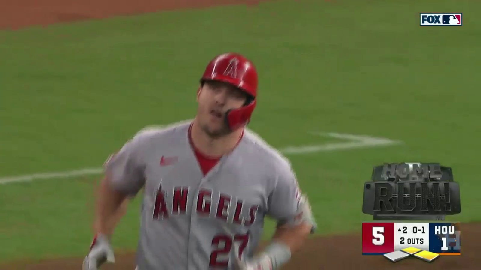 Mike Trout homers for sixth straight game