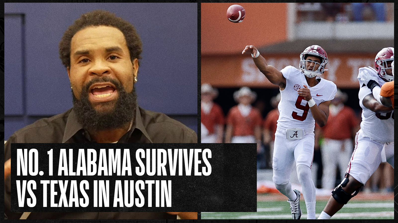 RJ Young on why No. 1 Alabama might be overrated and Texas might be underrated