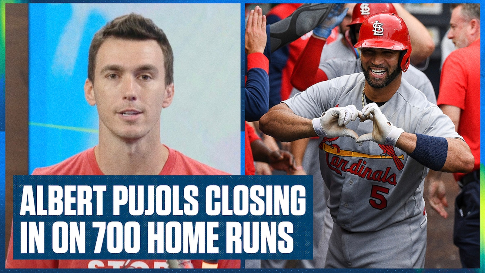 St. Louis Cardinals' Albert Pujols & Yankees' Aaron Judge home run race continues!