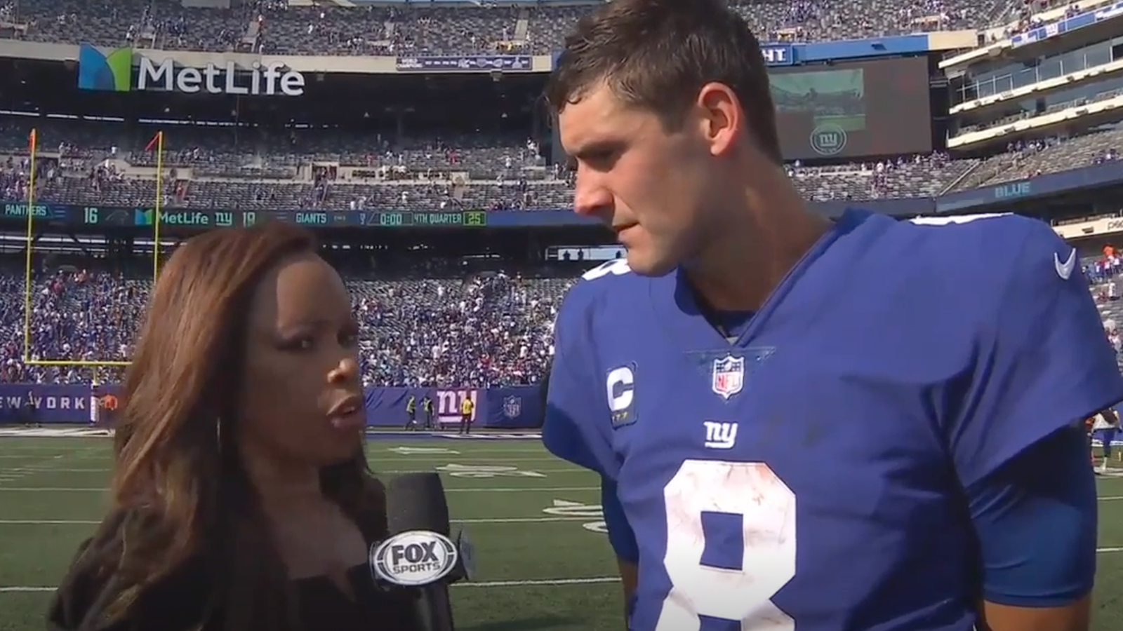 QB Daniel Jones on moving to 2-0 and looking ahead