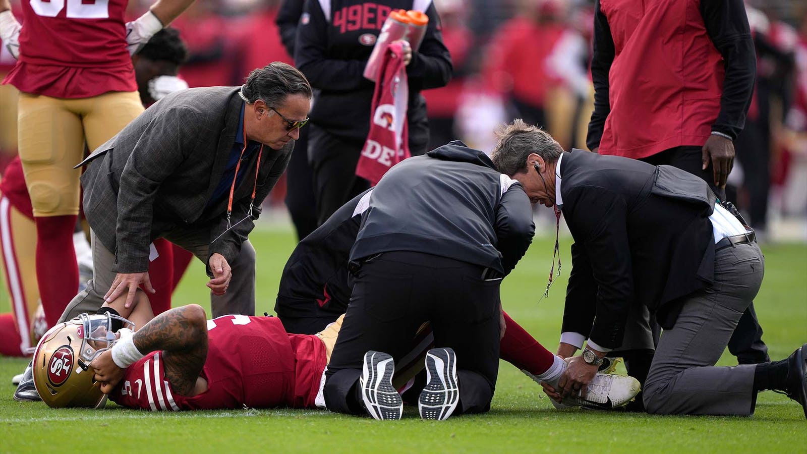 49ers' Trey Lance injury update