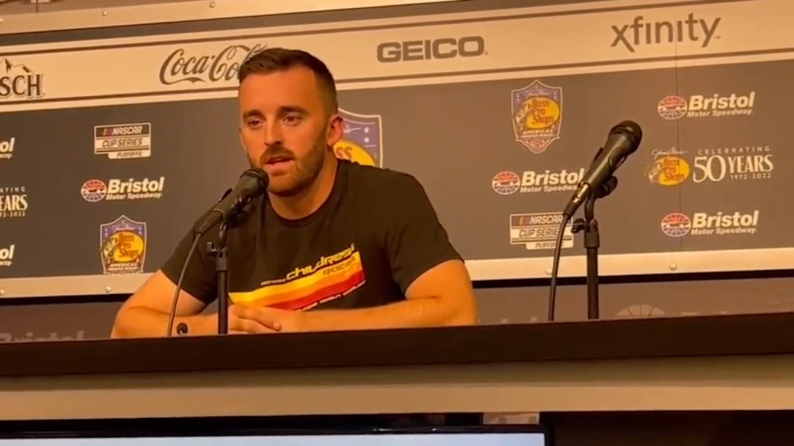 Austin Dillon sur Tyler Reddick reste concentré