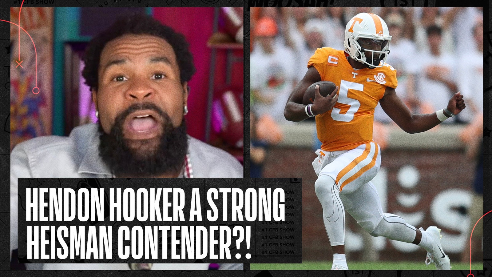 Is Hendon Hooker a competitor to Heisman?
