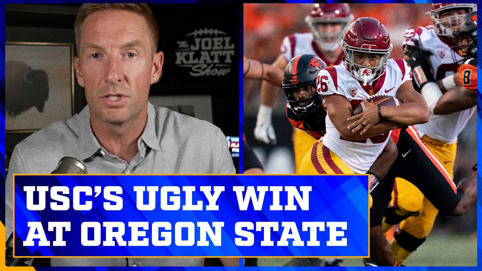 USC's ugly win at Oregon State: Trojans' defense shows up | The Joel Klatt Show