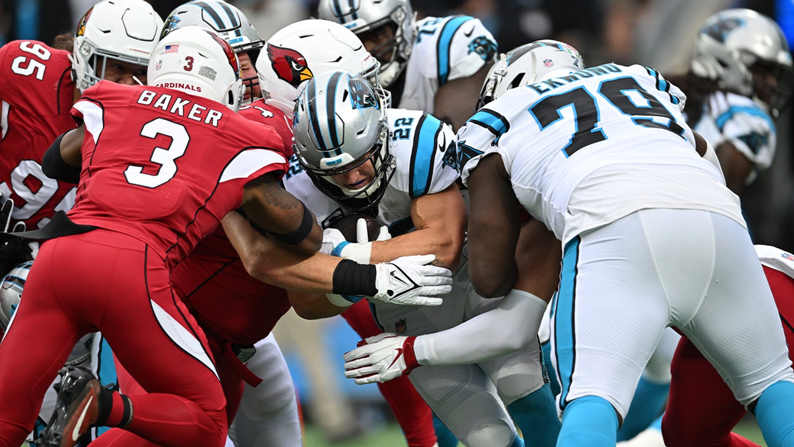 Cardinals' defense forces three turnovers in victory over Panthers