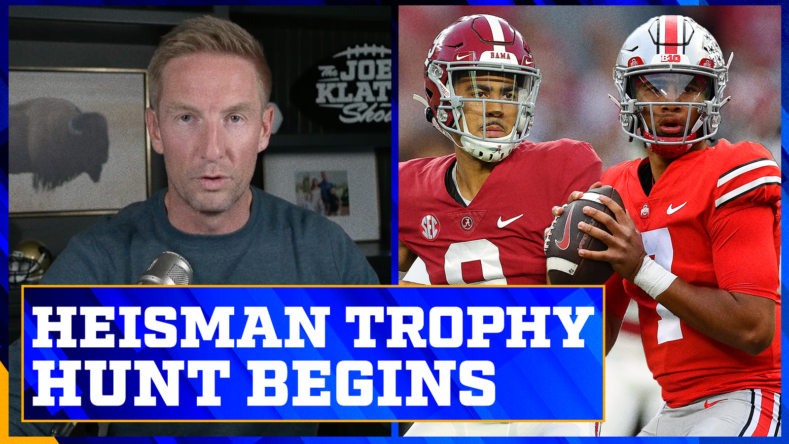 Bryce Young, Caleb Williams and C.J. Stroud lead Joel Klatt's Heisman Trophy Race