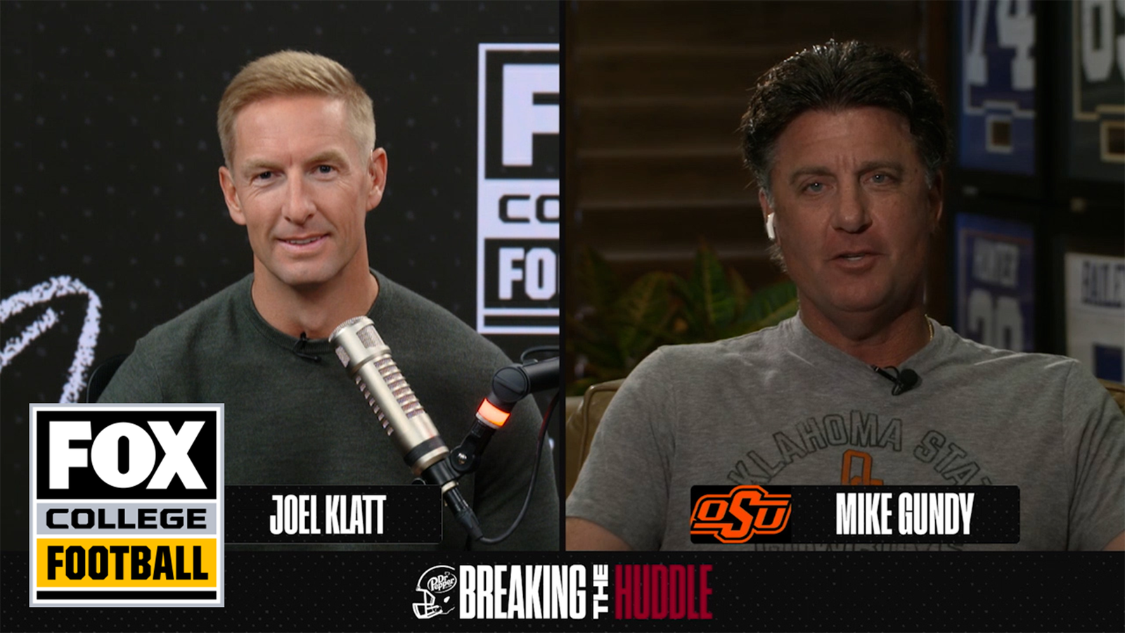 Interview with Oklahoma State coach Mike Gundy