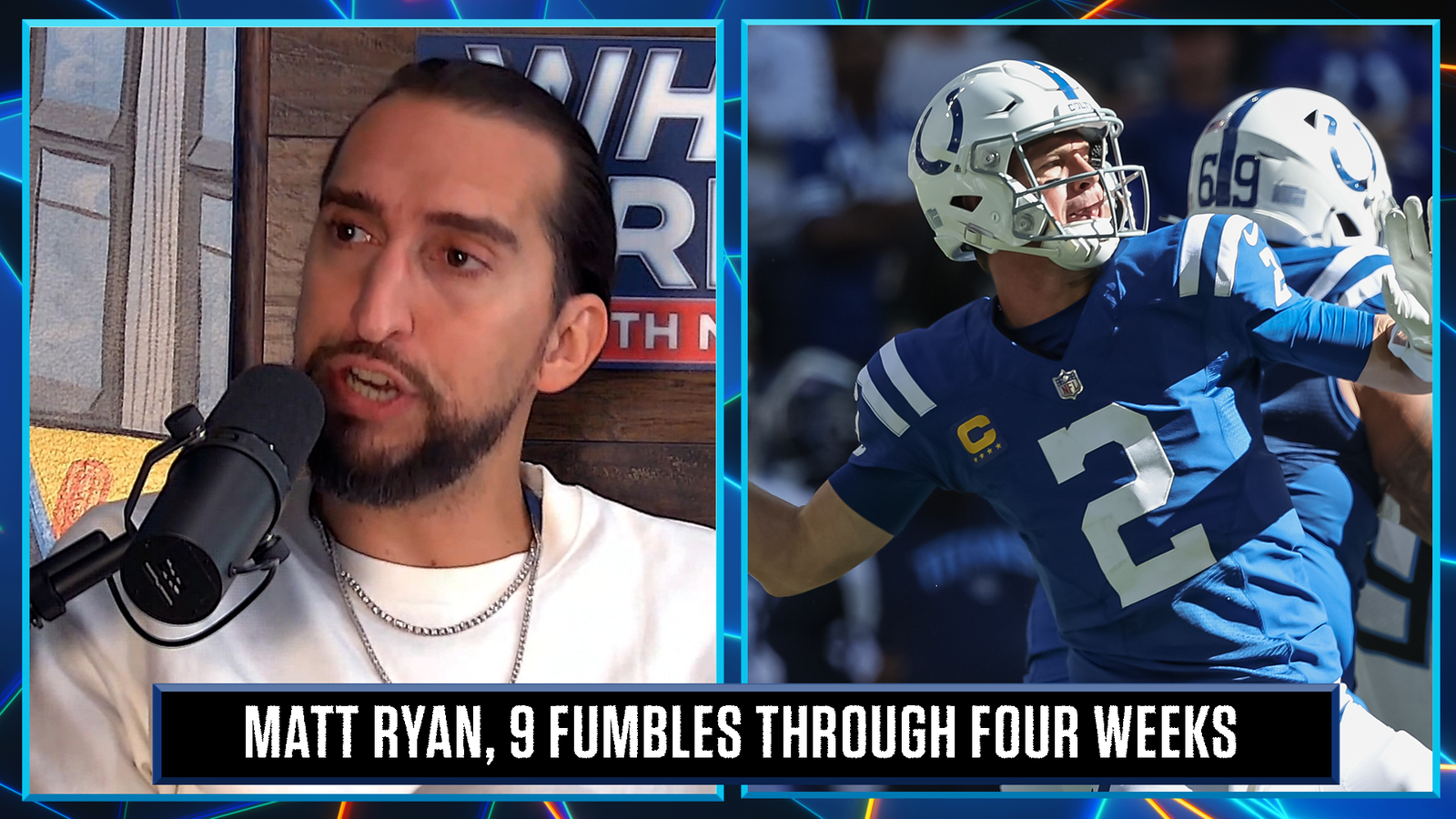 Nick Wright was too high on "aging" Matt Ryan and the Colts. Nick defends his take and pleads ignorance. 