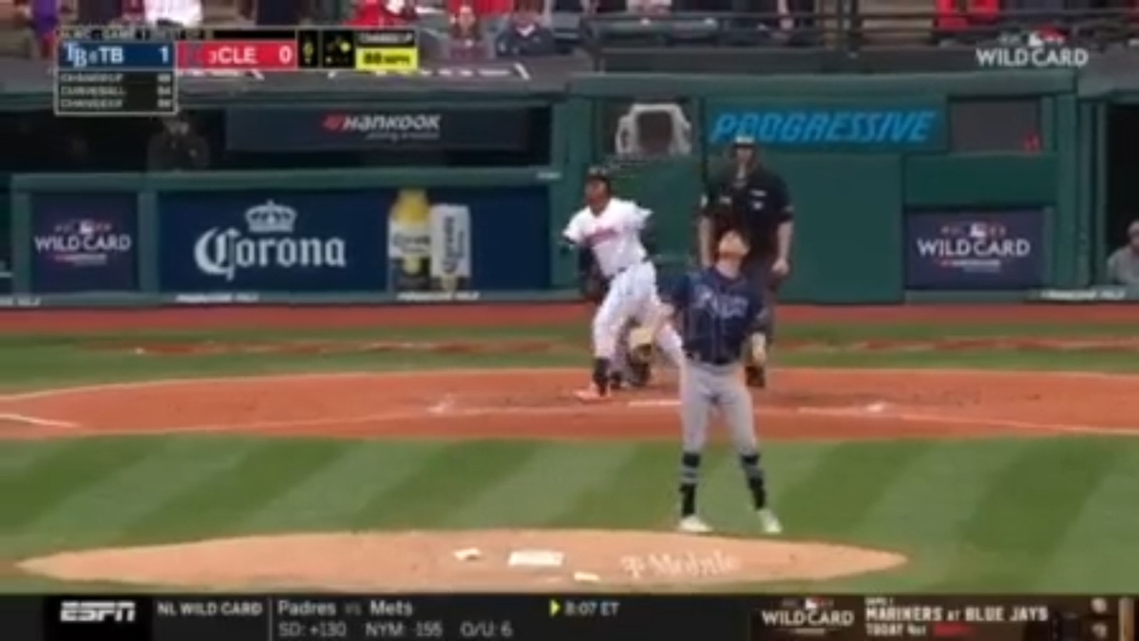 José Ramírez's two-run homer gives Guardians a 2-1 lead vs. Rays