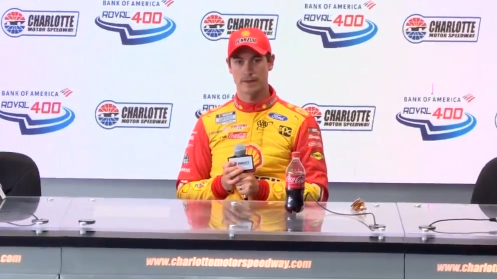 Joey Logano feels better after meeting with NASCAR