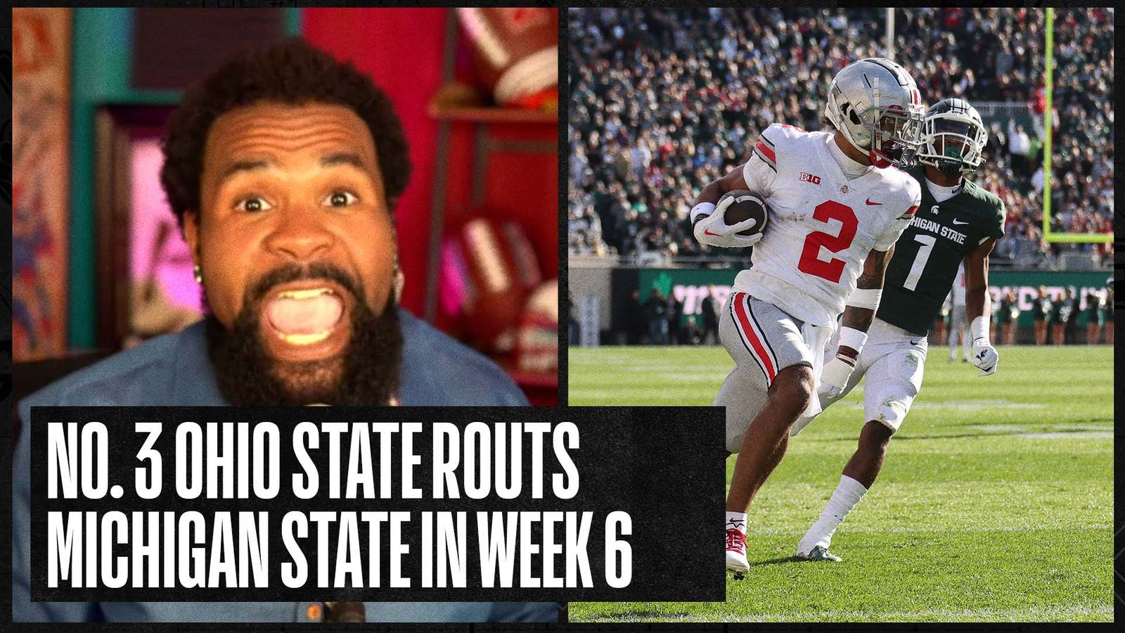 Ohio State routs Michigan State