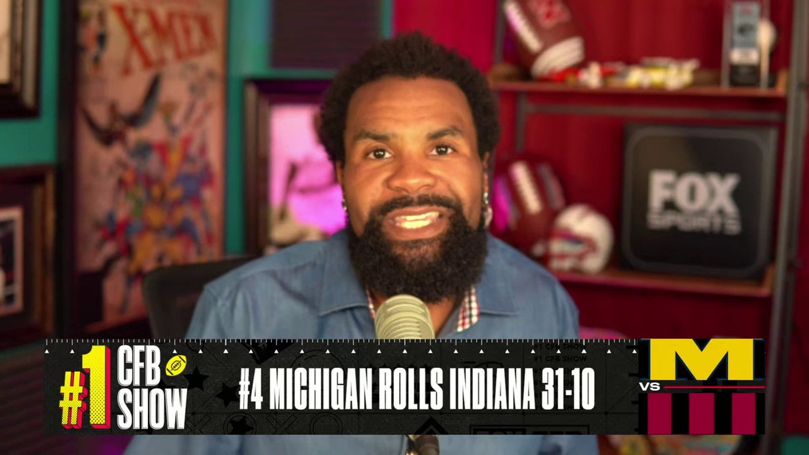 Michigan looks dominant in 31-10 win over Indiana | The Number One College Football Show