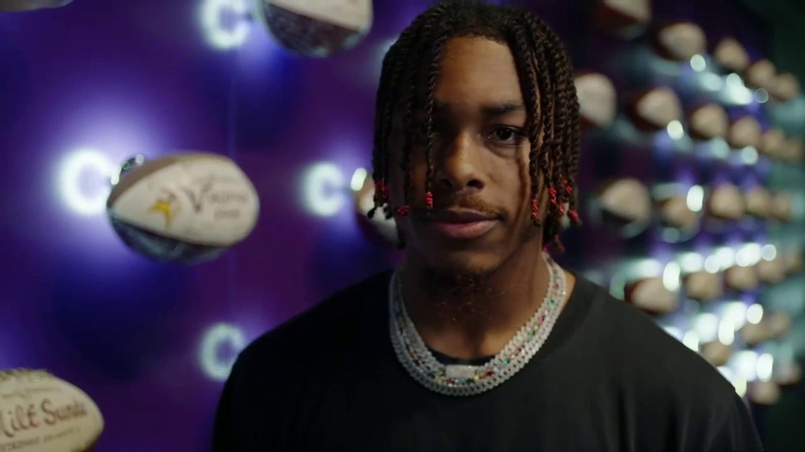 Vikings' Justin Jefferson talks being a star WR in the NFL, LSU