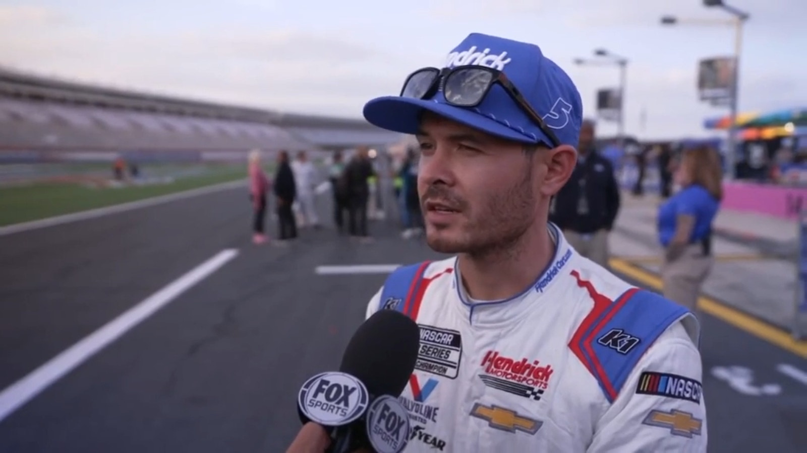 Kyle Larson: 'All on me, and I've got to do better.'