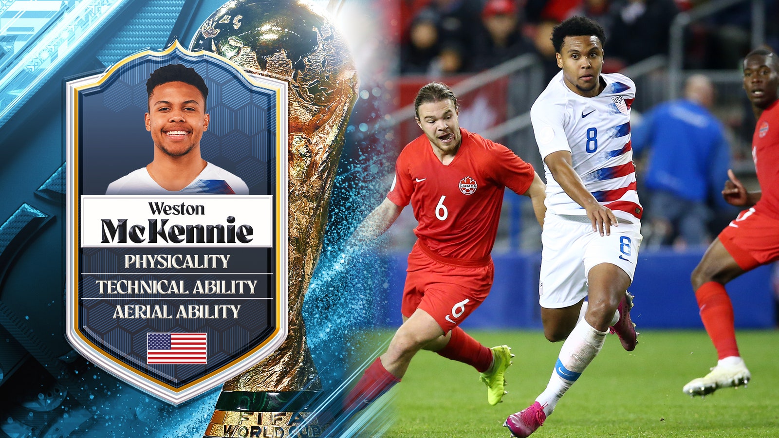 McKennie's energy is important to the United States