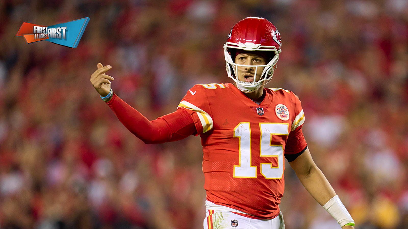 Nick Wright celebrates Patrick Mahomes, Chiefs Week 5 comeback MNF win | FIRST THINGS FIRST