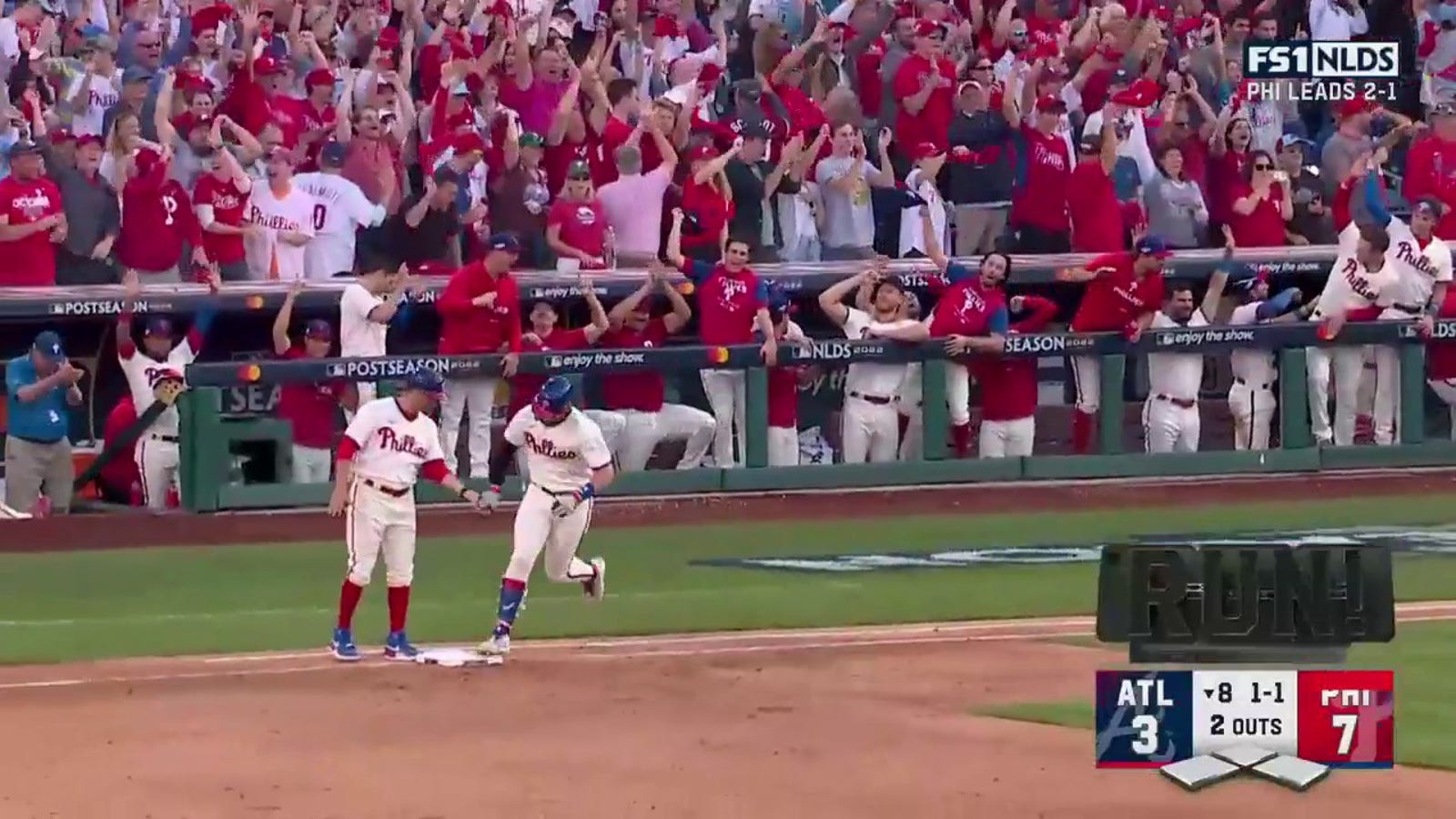 Bryce Harper crushes a solo home run to give the Phillies an 8-3