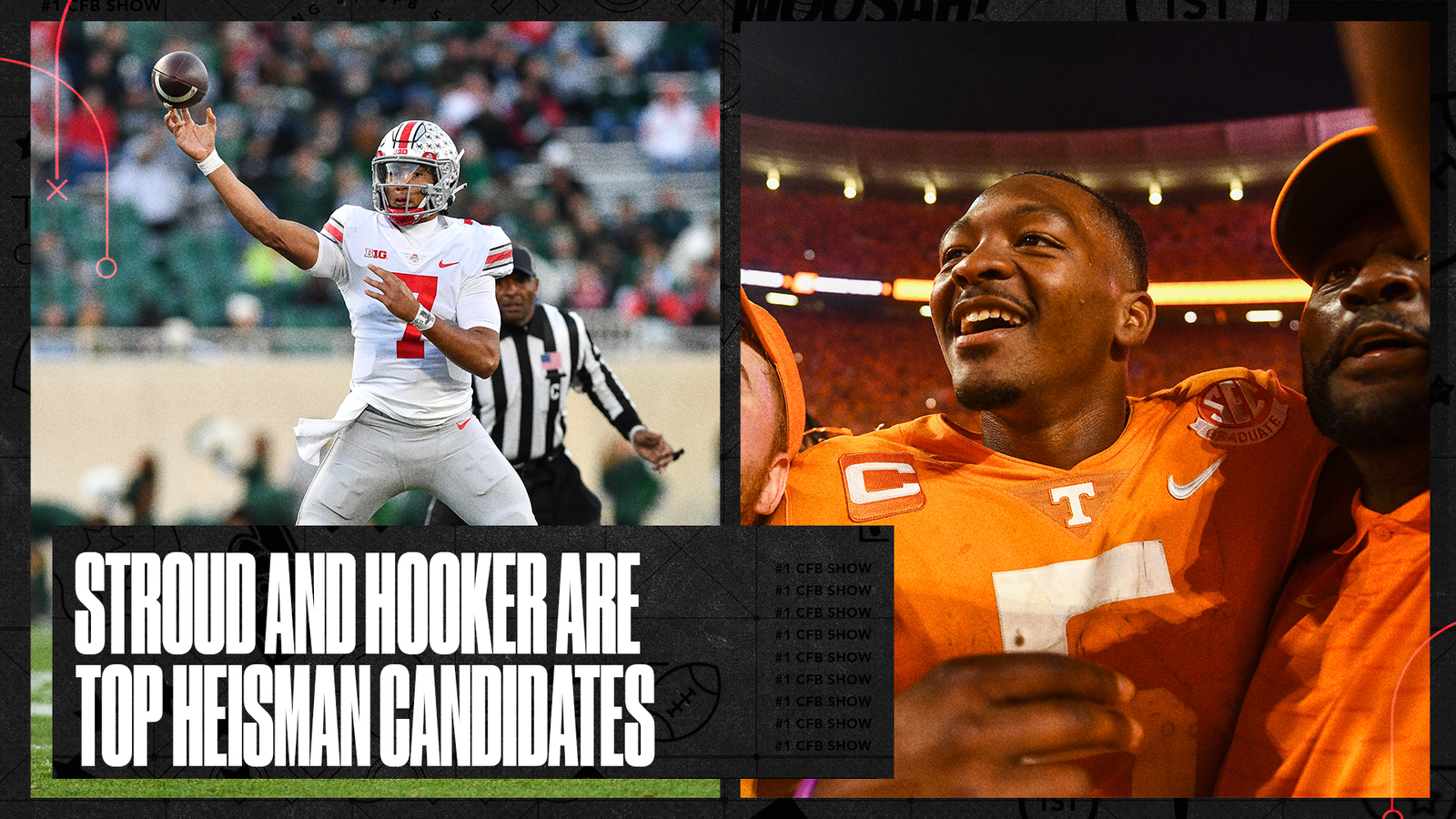 Ohio State's C.J. Stroud & Tennessee's Hendon Hooker are the top Heisman candidates