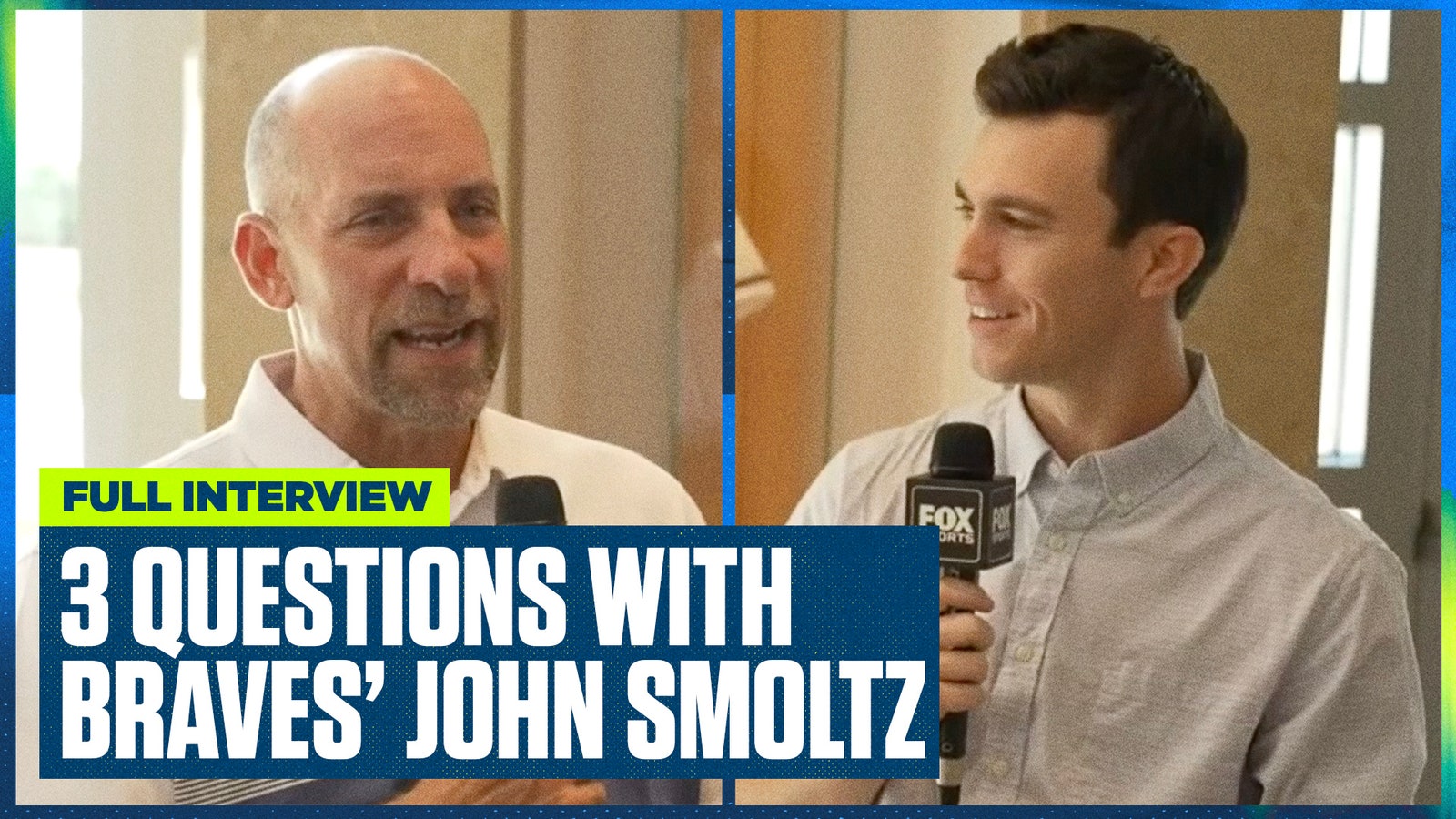 MLB Playoffs: John Smoltz sits down for 3 questions with Ben Verlander