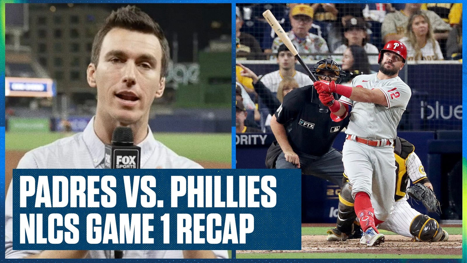 MLB Playoffs: Padres vs. Phillies NLCS Game 1 recap