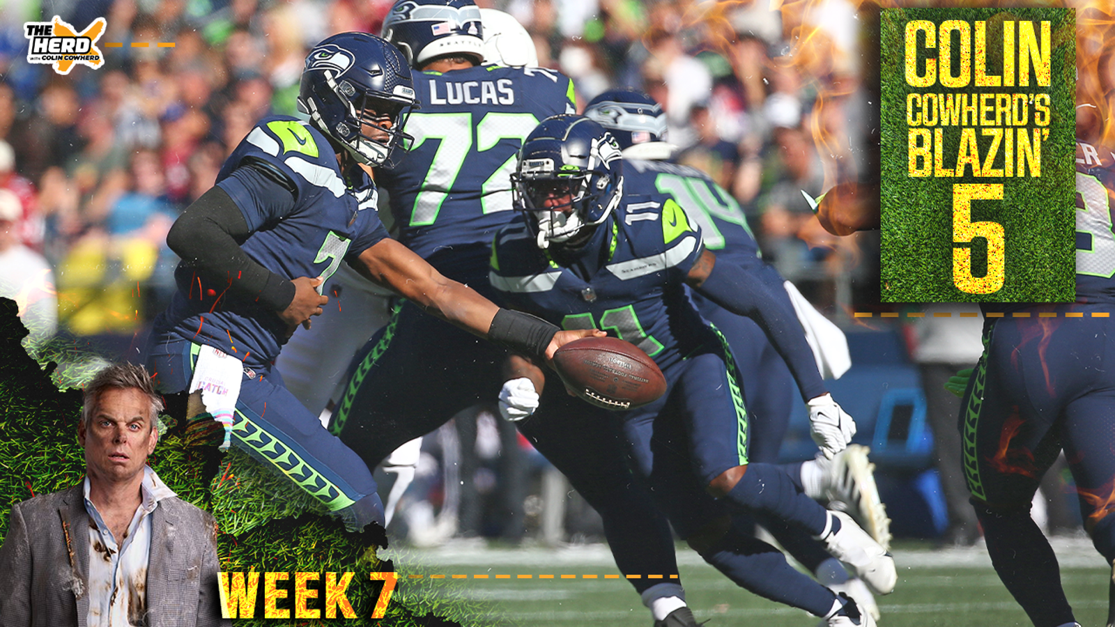 Blazin' 5: Seahawks upset Chargers, 49ers defeat Chiefs at home