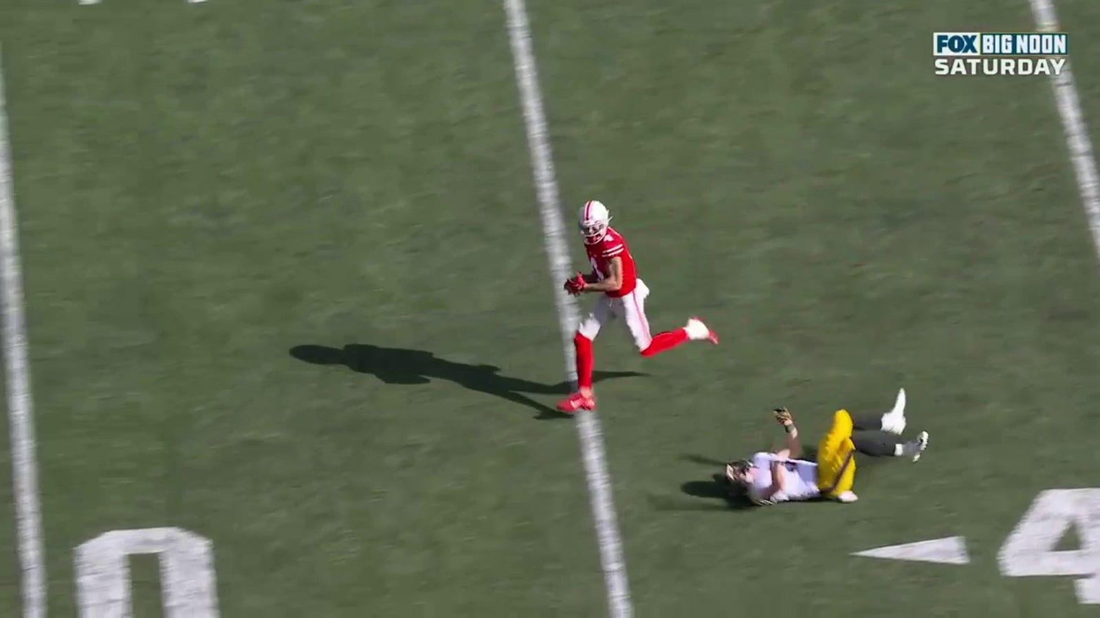 C.J. Stroud throws a 10-yard pass to Julian Fleming for a 79-yard TD