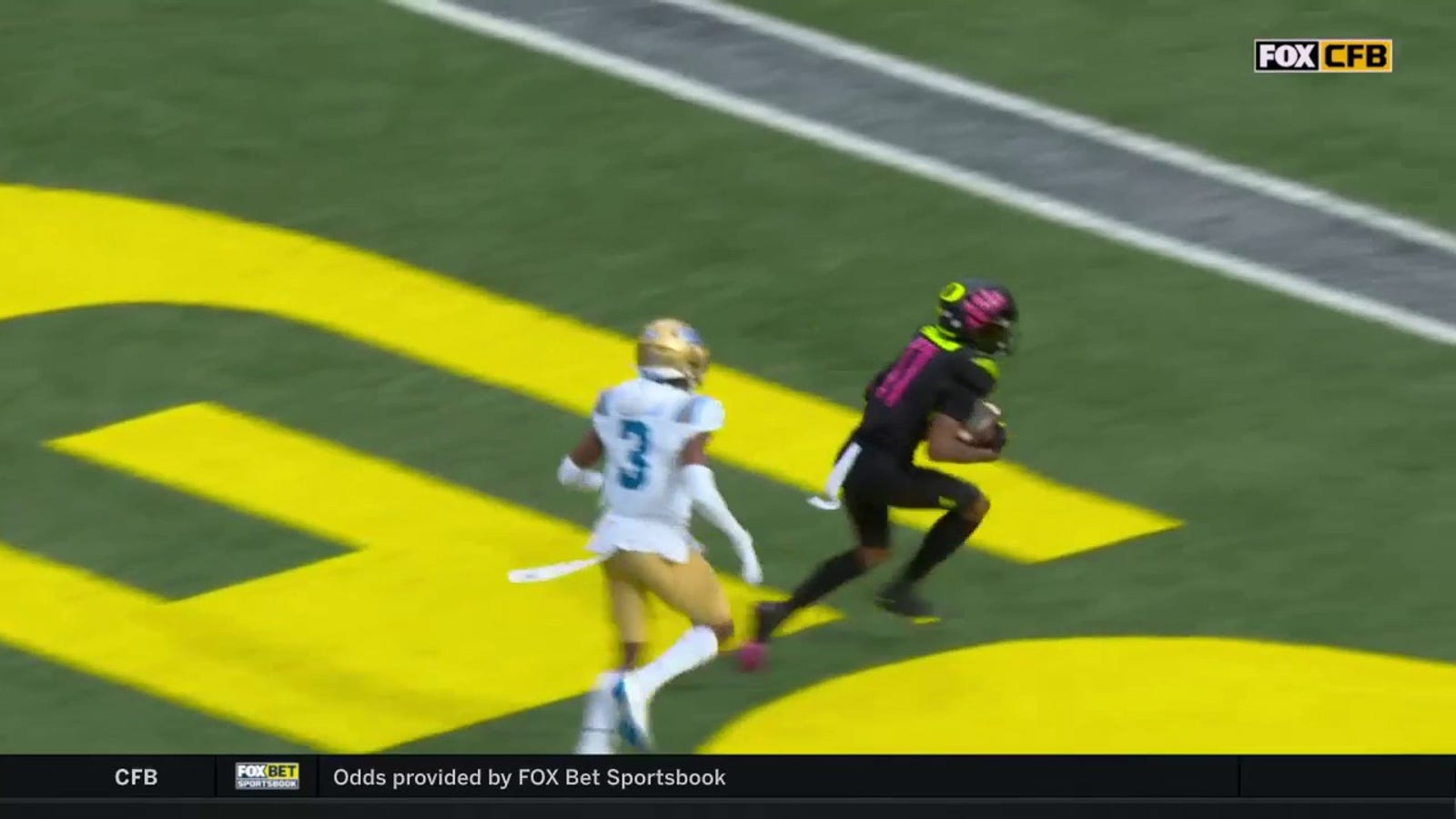 Oregon takes the lead as Bo Nix connects with Troy Franklin for a 49-yard TD