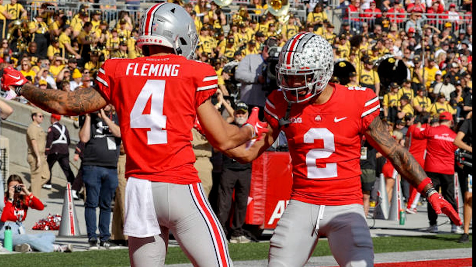 Highlights: Ohio State routs Iowa, 54-10