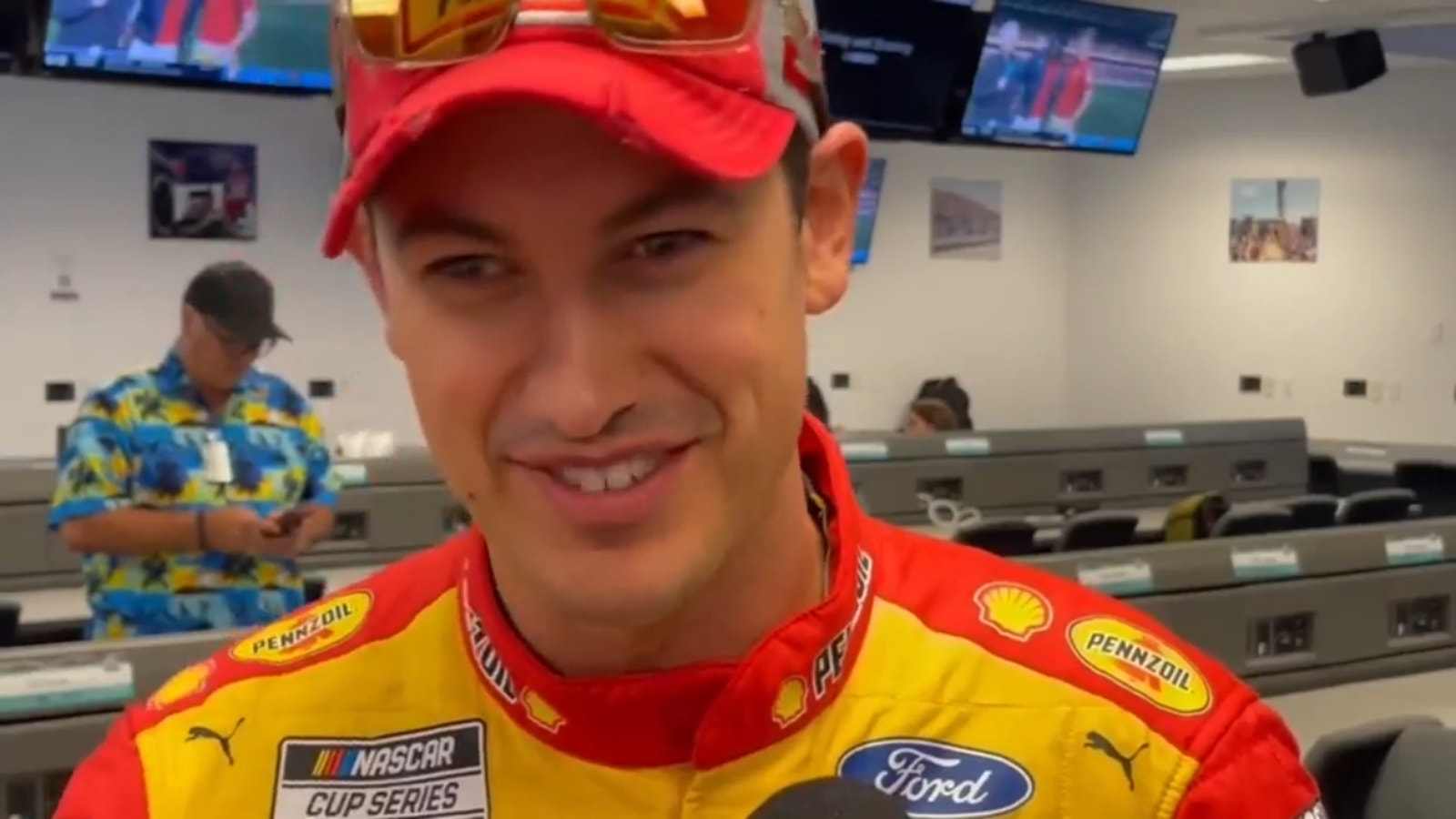 Joey Logano about the message NASCAR sent