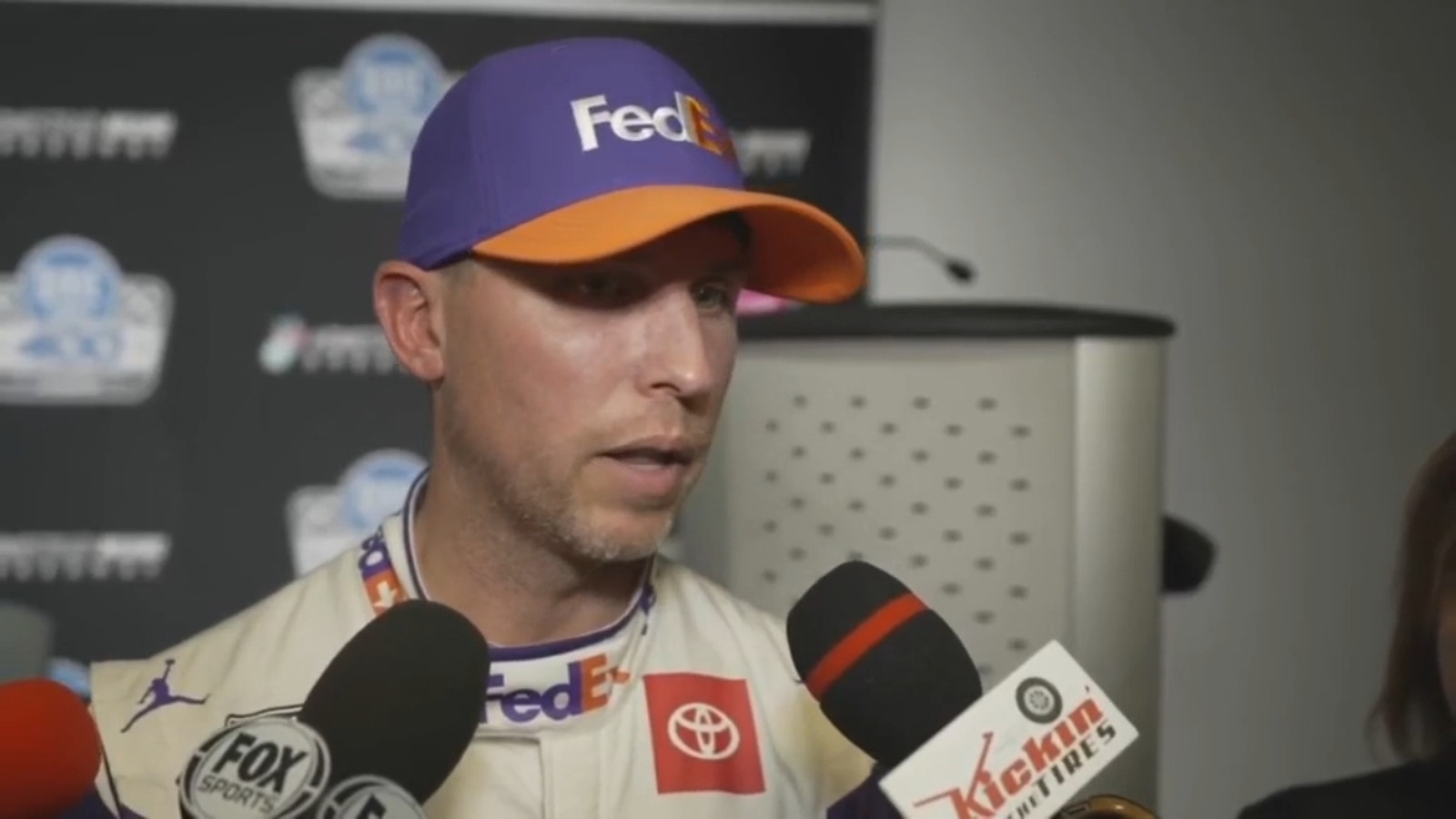 Denny Hamlin says NASCAR did the right thing