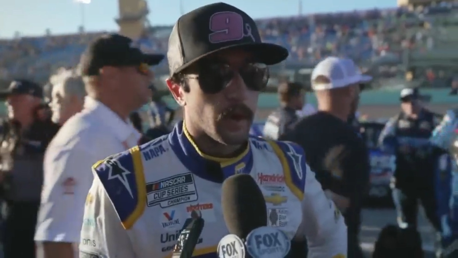 Chase Elliott lors de sa journée à Homestead