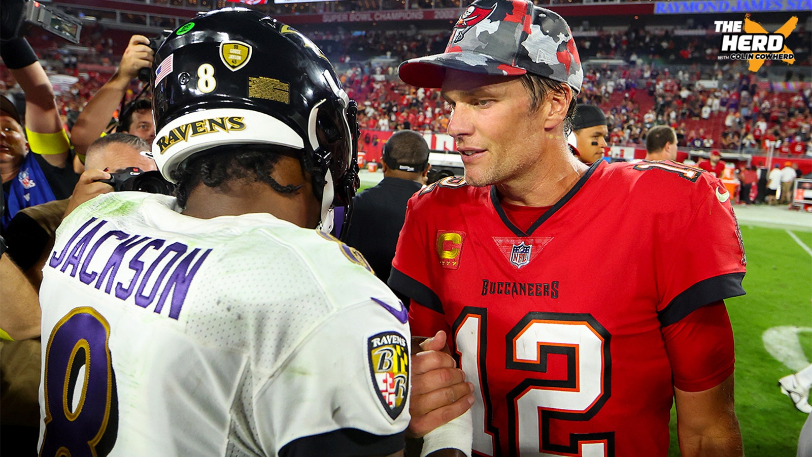 How Lamar Jackson Proved He's the Better QB Right Now Over Tom Brady | THE HERD