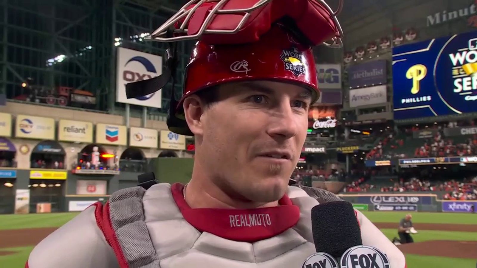 Beryl TV play-5fec2bd3e000c0b--26268380868 2022 World Series: Phillies' J.T. Realmuto showed why he's MLB's best catcher Sports 