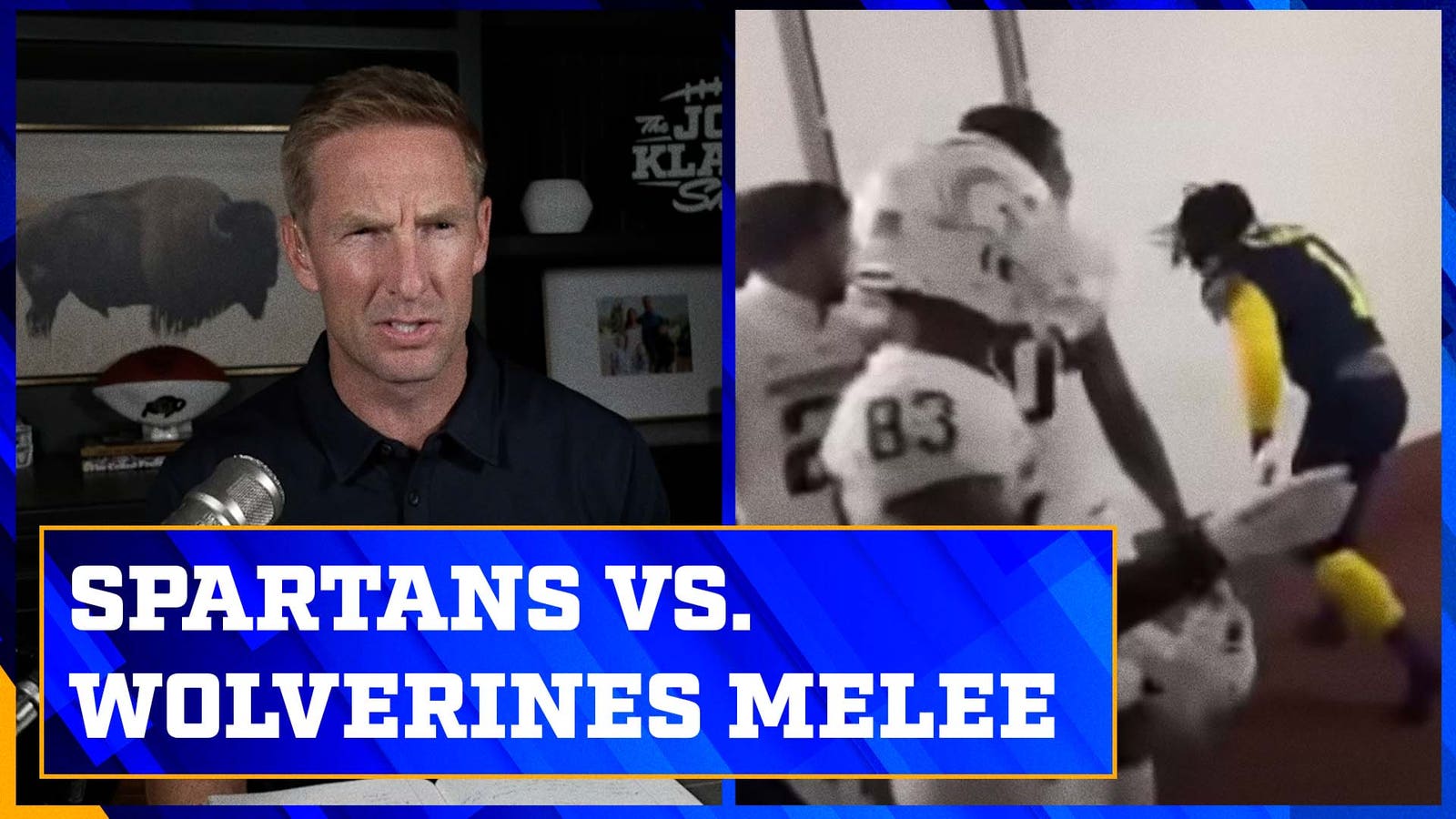 Michigan, Michigan State postgame melee