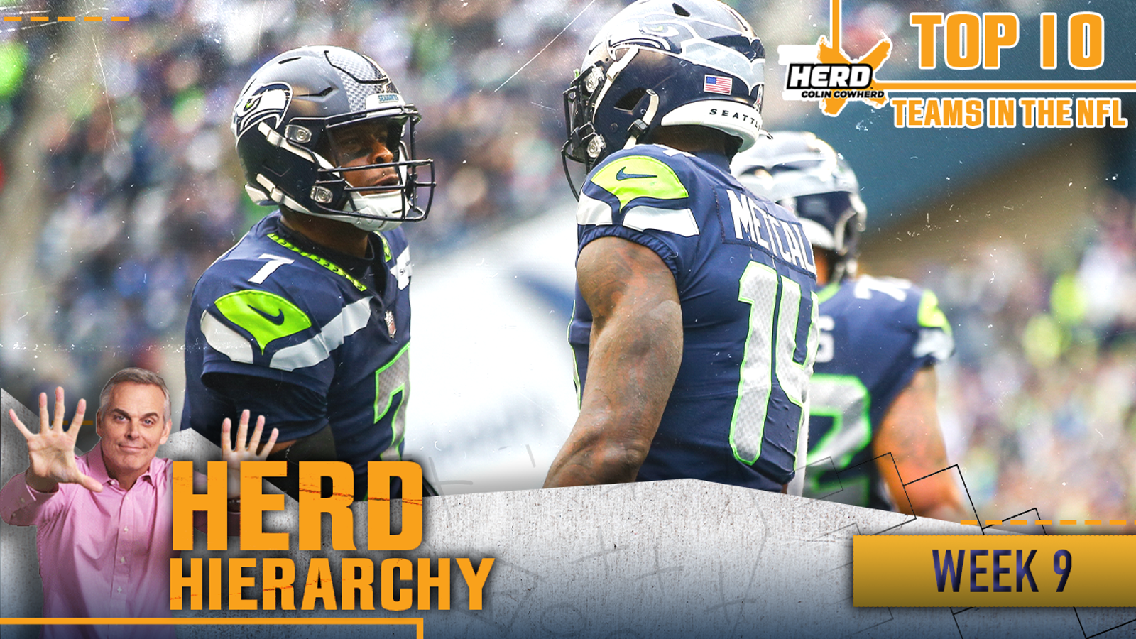 Herd Hierarchy: Seahawks, 49ers make big leap in Colin's Top 10 of Week 9 