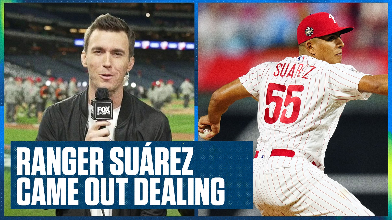World Series: Ranger Suarez shuts out Astros in Game 3