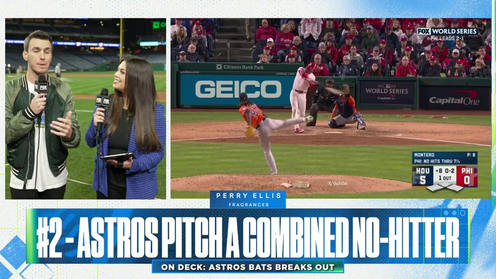 Houston Astros throw a combined no-hitter!