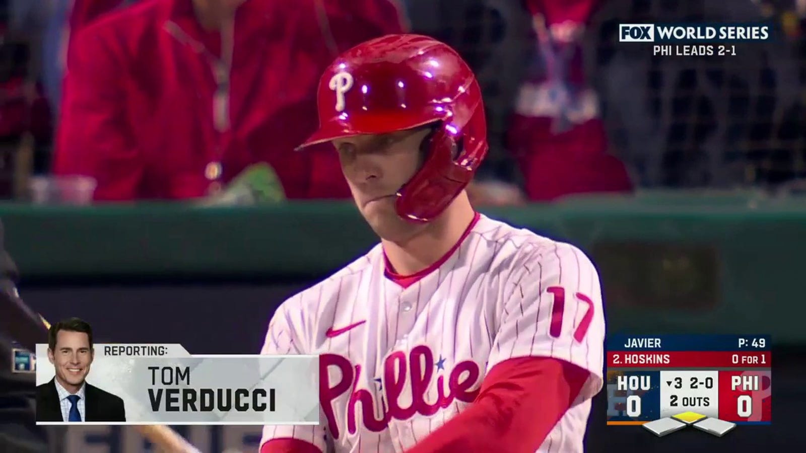 Tom Verducci talks Rhys Hoskins' wife, Jayme, buying beer for Phillies fans