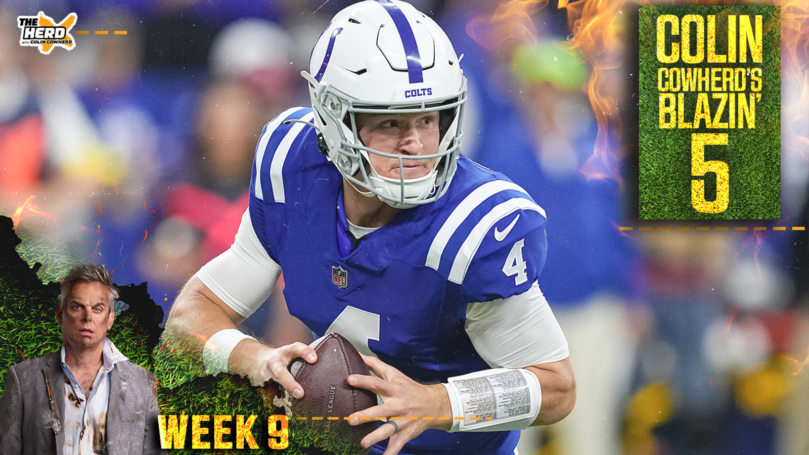 Blazin' 5: Falcons upset Chargers; The Colts defeat the Patriots