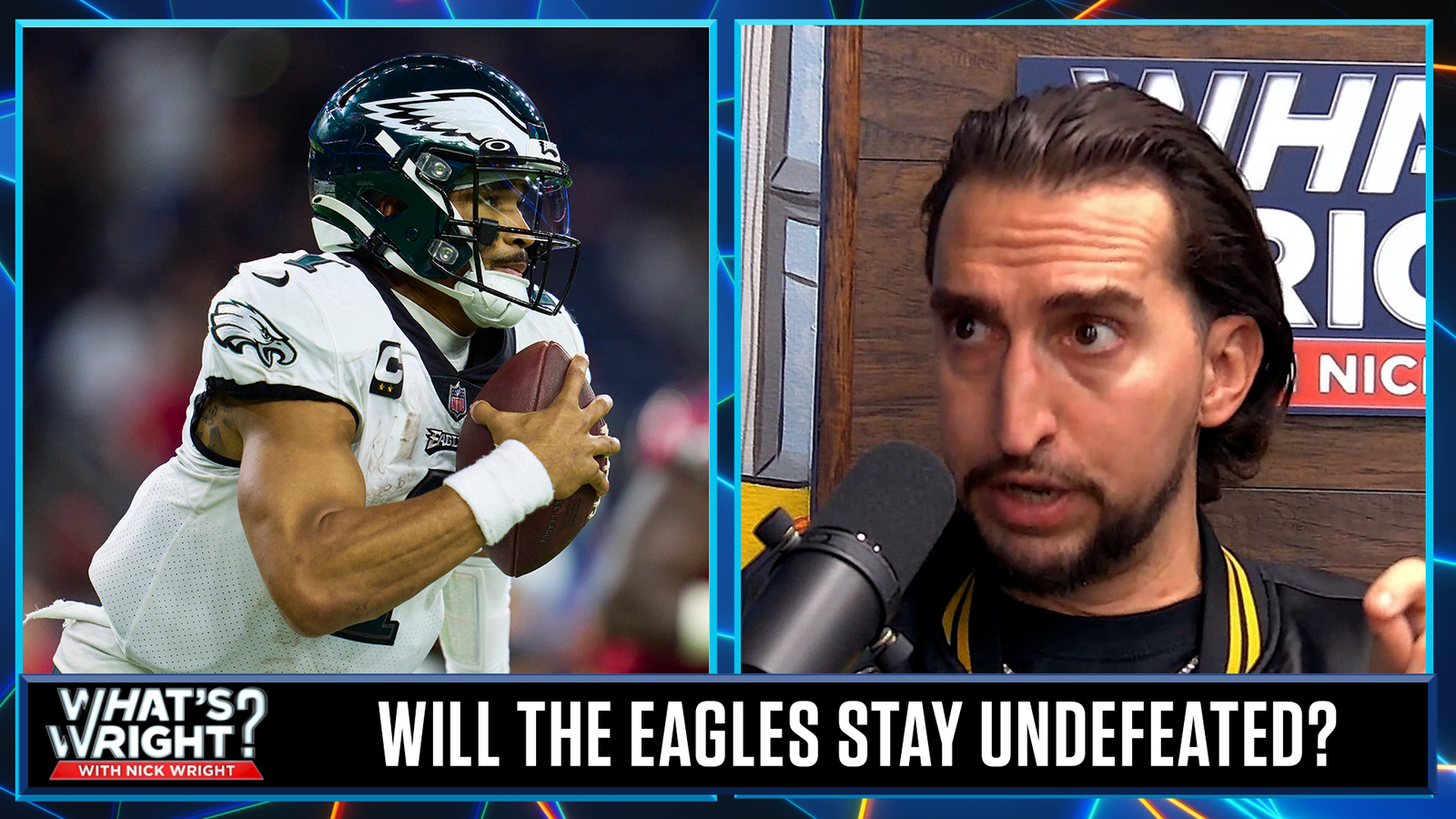 Nick is not buying the Eagles going undefeated