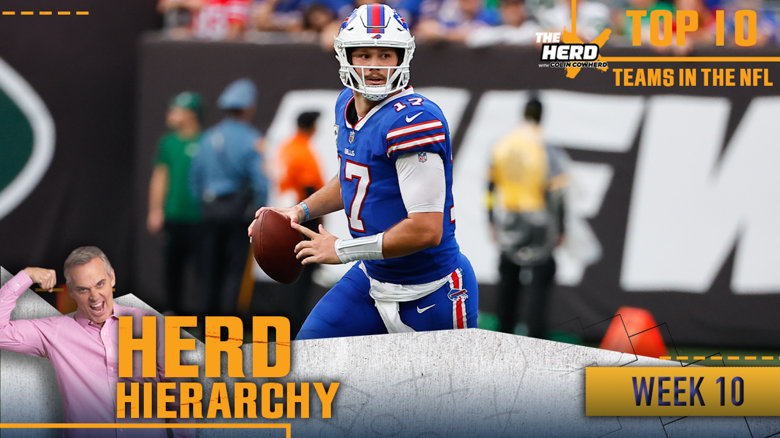 Herd Hierarchy: Bills drop, Bengals climb up in Colin's Top 10 of Week 10