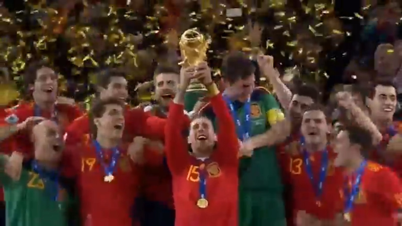 Spain wins first title