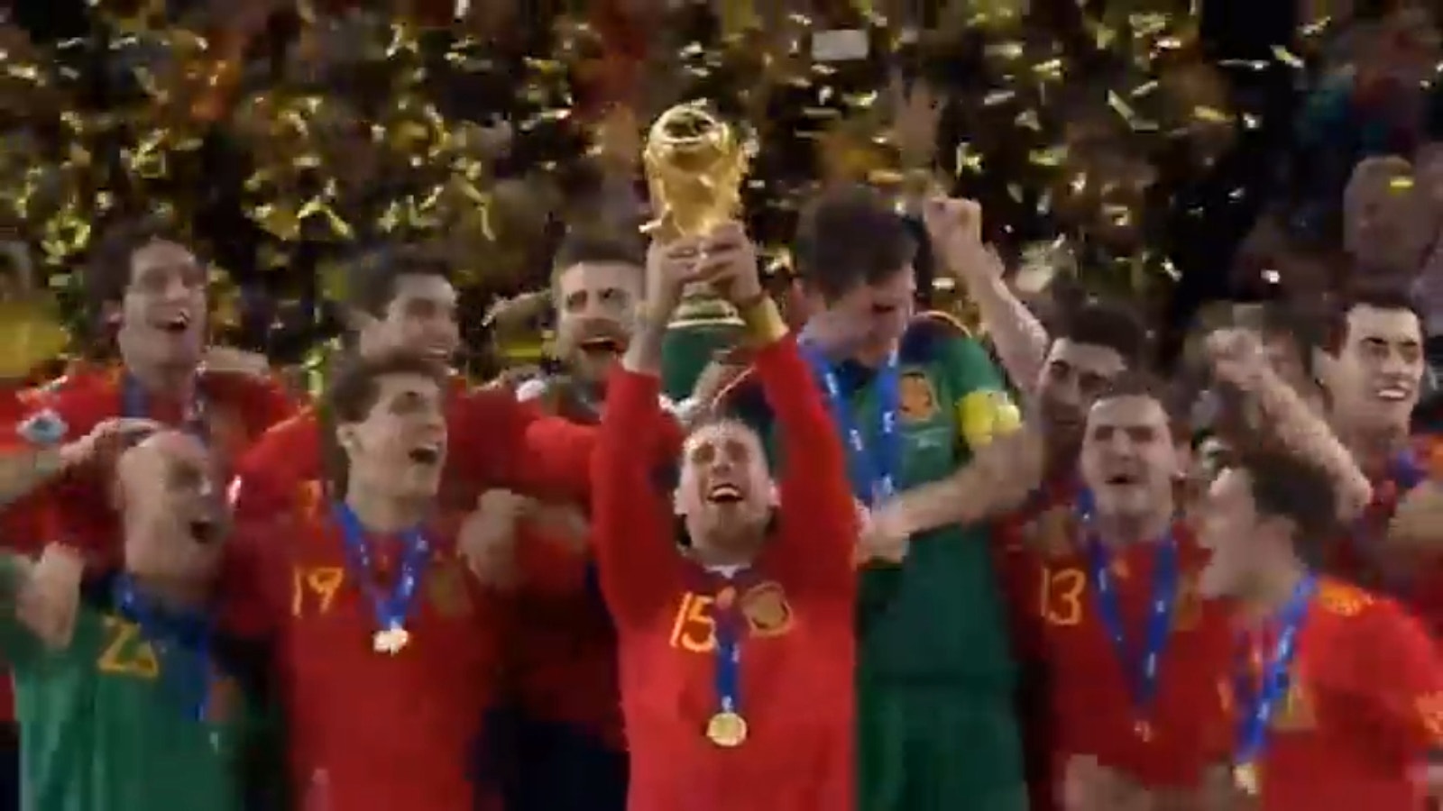 Spain wins first World Cup