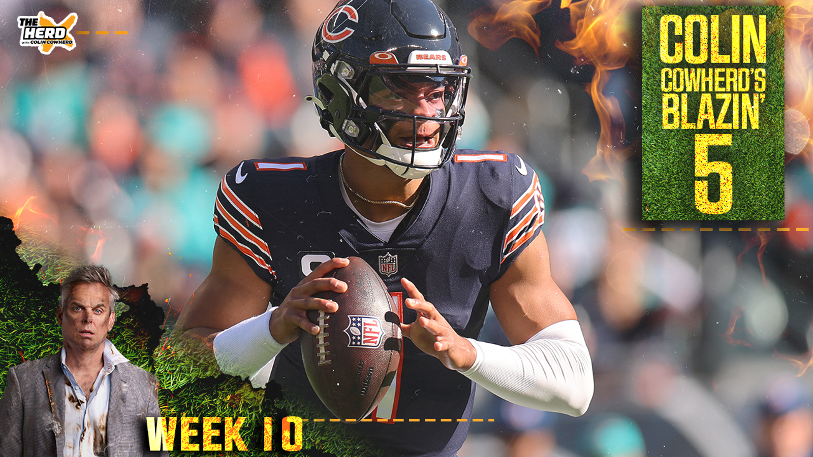 Blazin' 5 : Les Bears battent les Lions, les Seahawks bouleversent les Bucs, plus dans la semaine 10
