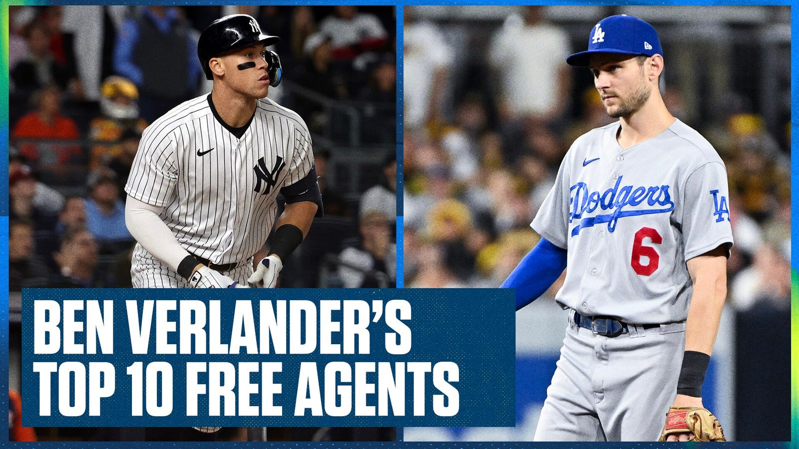 Aaron Judge, Trea Turner, & Justin Verlander headline the Top 10 MLB Free Agents