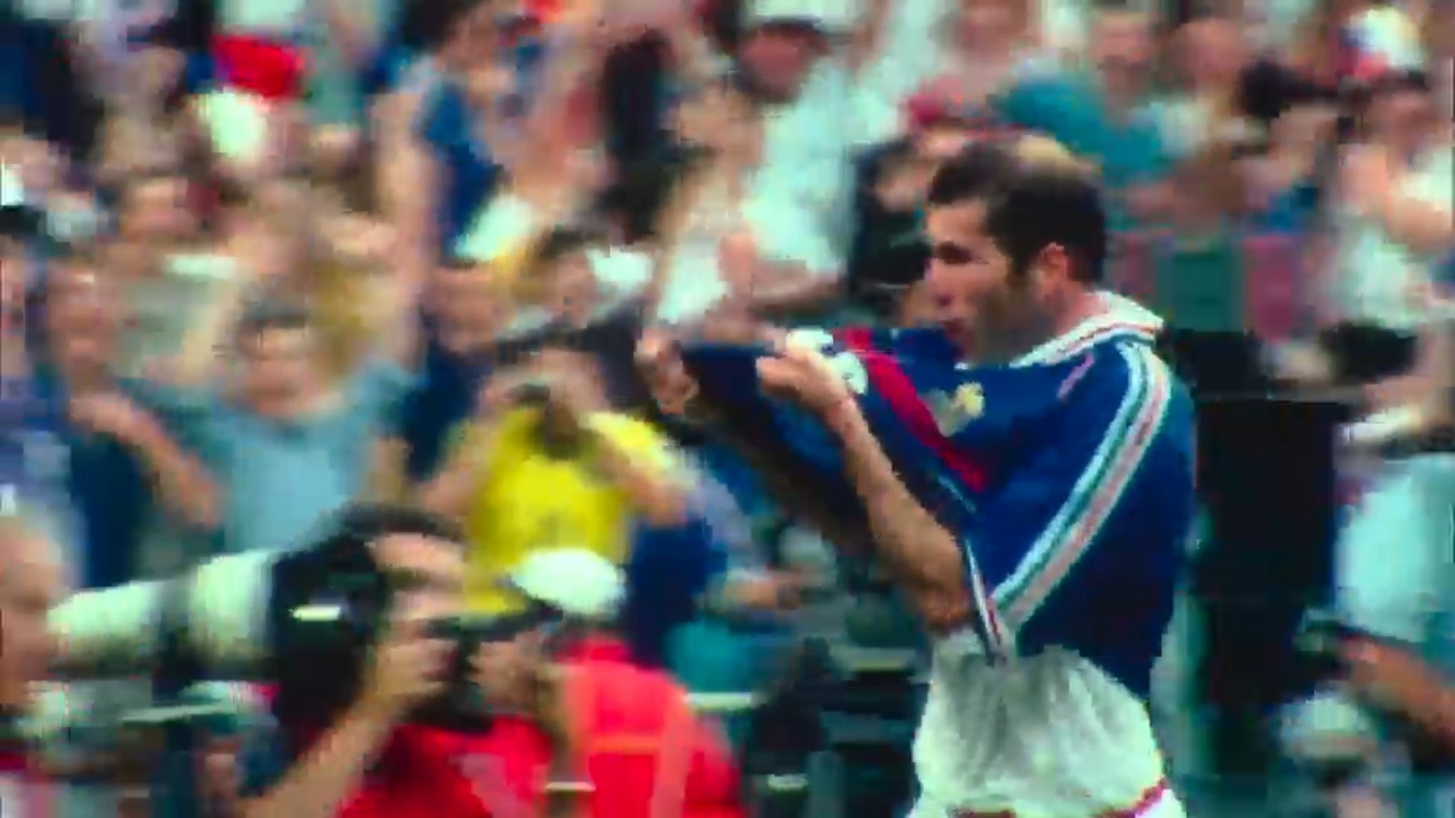 Zinedine Zidane's brace against Brazil