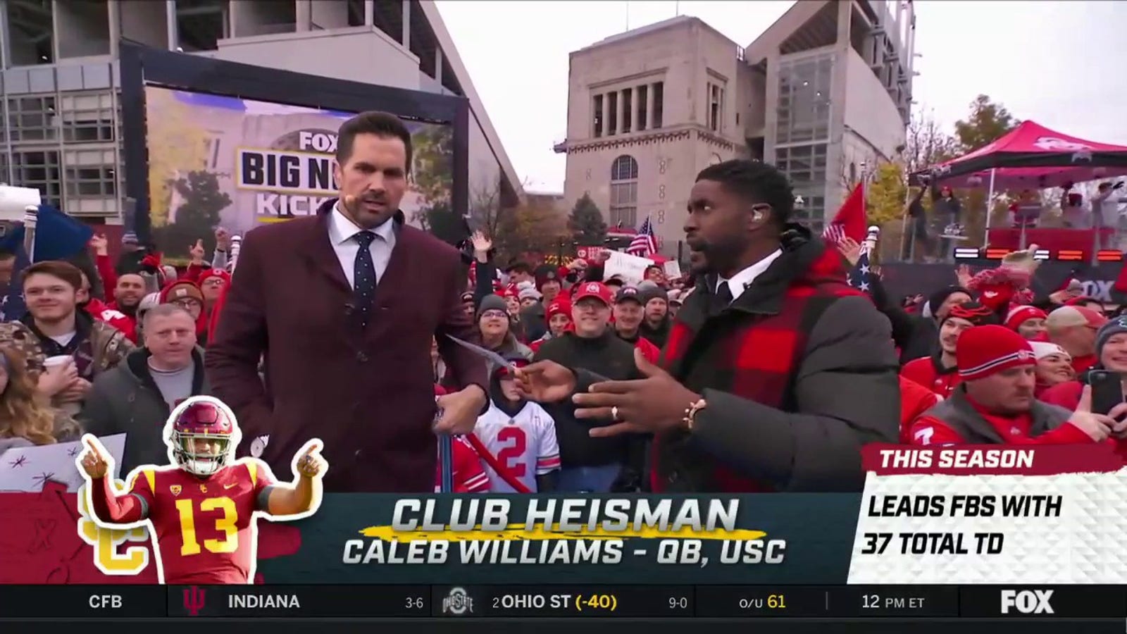 Caleb Williams for the Heisman Trophy?