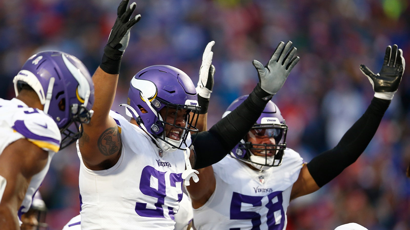 Vikings force Josh Allen to fumble for goal line, score WILD TD against Bills