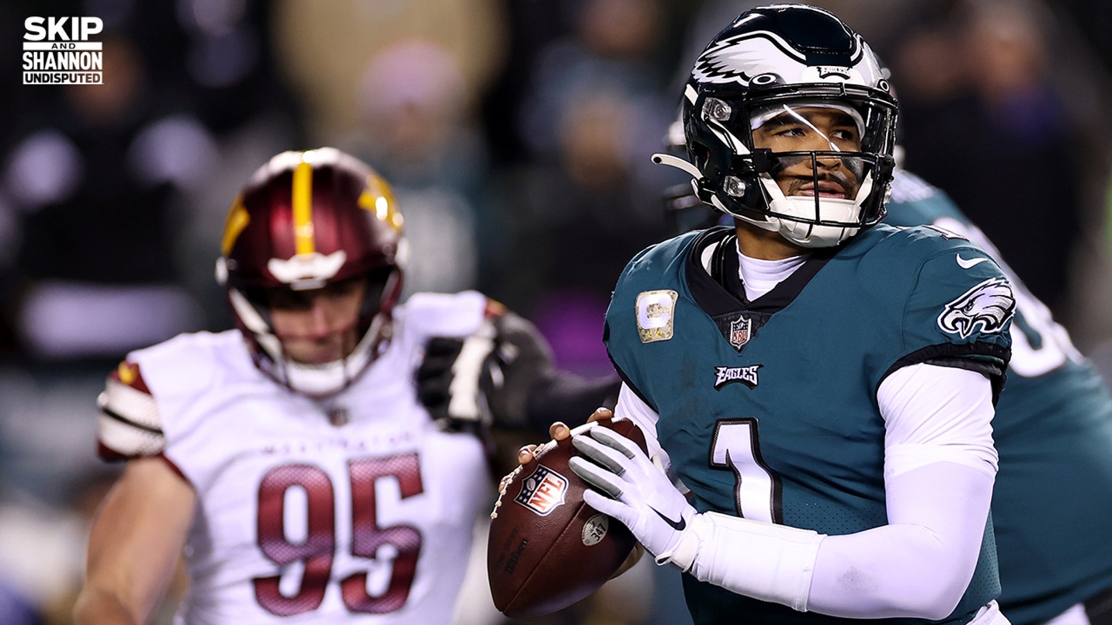 Commanders hand Jalen Hurts, Eagles their first loss of the NFL season in Week 10 | UNDISPUTED