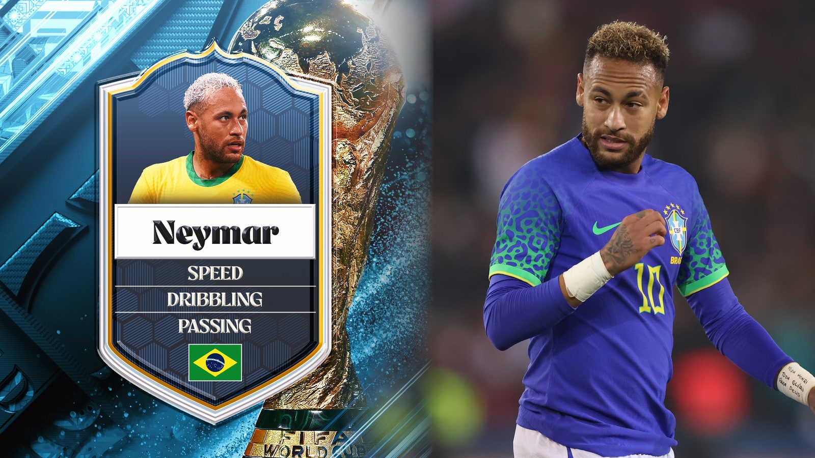 Brazil's Neymar: No. 5
